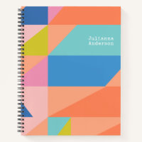 Bright Colorful Geometric Shapes