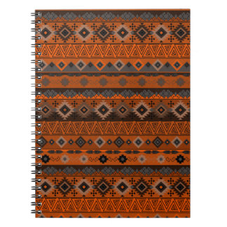Carnet Bright ethnic striped pattern.