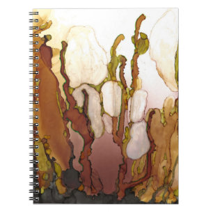 Carnet Bronze Imagination Encre d'alcool