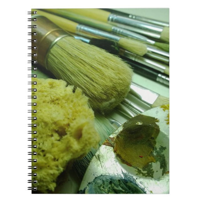 Carnet Brosses et peinture (Devant)