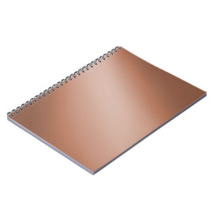 Carnet Brown Caramel clair de lune ombre effet