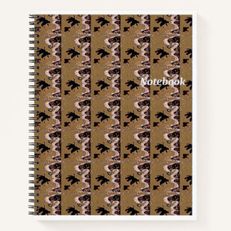 Carnet Brown de feuilles