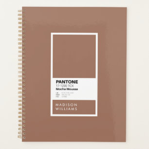 Carnet Brown Mocha personnalisé Journal personna