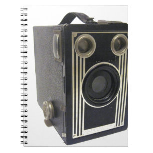 Carnet Brownie Antique Caméra