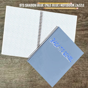 Carnet BTS bleu foncé