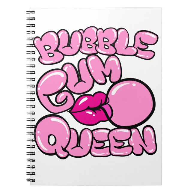Carnet Bubblegum Queen (Devant)
