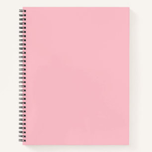 Carnet Bubblegum rose couleur solide