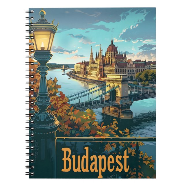 Carnet Budapest Danube (Devant)