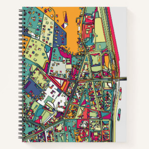 Carnet Budapest, Hongrie Plan de ville