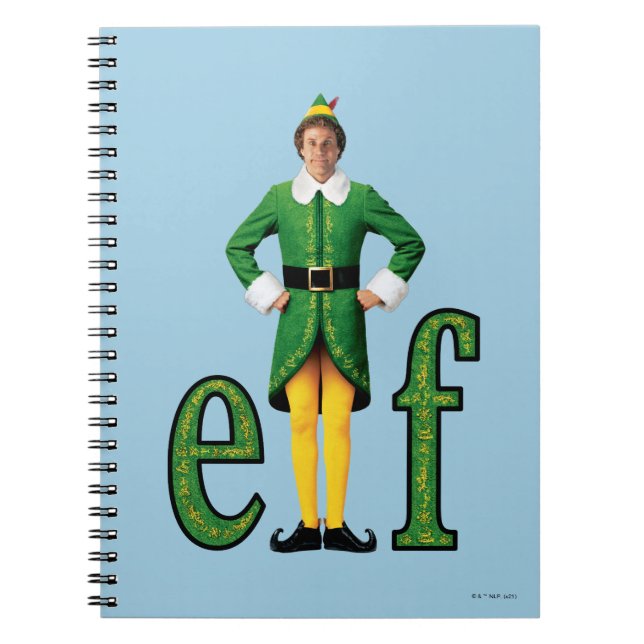 Carnet Buddy le logo Elf Movie (Devant)