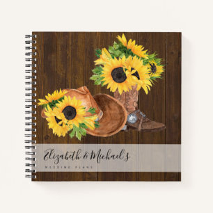 Carnet Budget Wedding planner personnalisé tendance moder