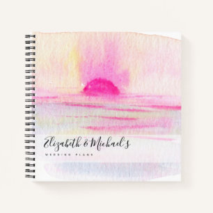 Carnet Budget Wedding planner personnalisé tendance moder