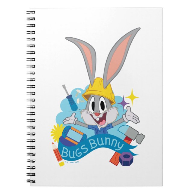 Carnet BUGS BUNNY BUILDERS™| Art du personnage BUGS BUNNY (Devant)