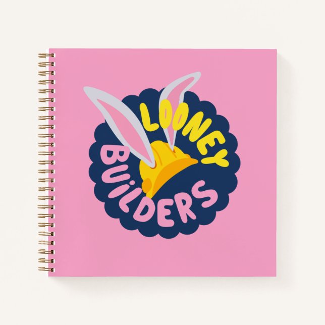 Carnet BUGS BUNNY BUILDERS™| Casque Scallopé Logo (Devant)