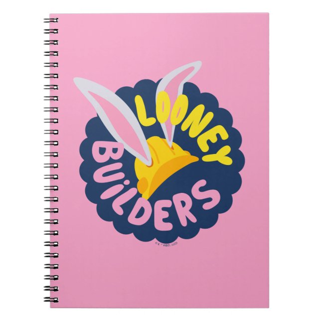 Carnet BUGS BUNNY BUILDERS™| Casque Scallopé Logo (Devant)