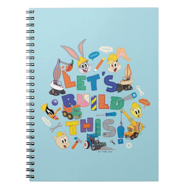 Carnet BUGS BUNNY BUILDERS™| Collage "Construisons ceci" (Devant)