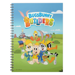Carnet BUGS BUNNY BUILDERS™  Le groupe Looney Builders
