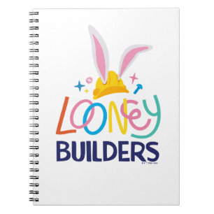 Carnet BUGS BUNNY BUILDERS™  Logo empilé Casque de Chanti
