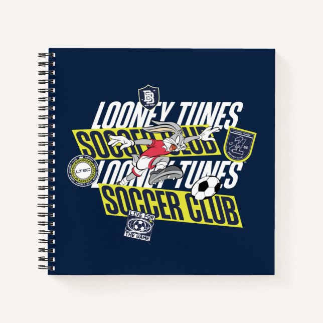 Carnet BUGS BUNNY™ LOONEY TUNES™ Soccer Club (Devant)