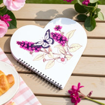 Buisson de papillon magenta