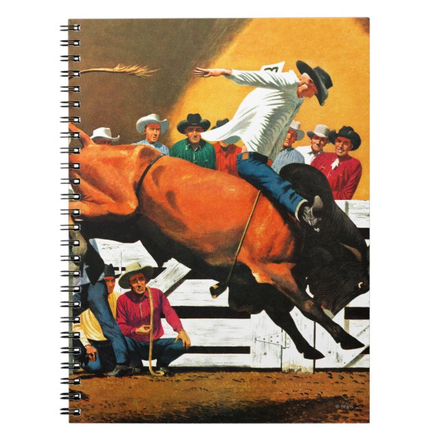 Carnet Bull Riding par Fred Ludekens (Devant)