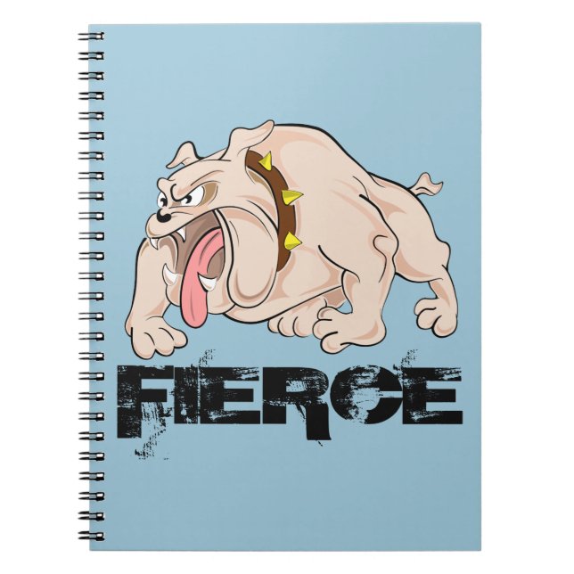 Carnet Bulldog Fierce (Devant)