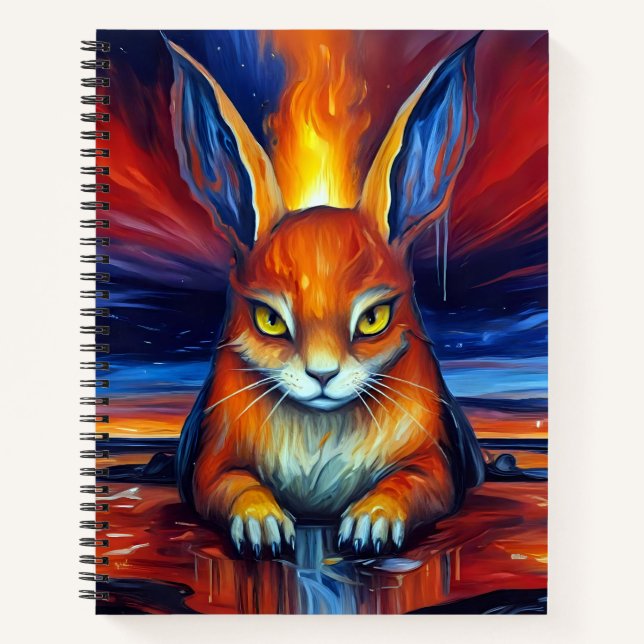 Carnet Bunny en colère (Devant)