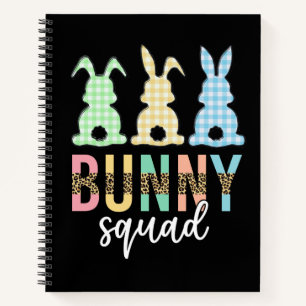 Carnet Bunny Squad   Chasse aux oeufs de Pâques Cute Bunn