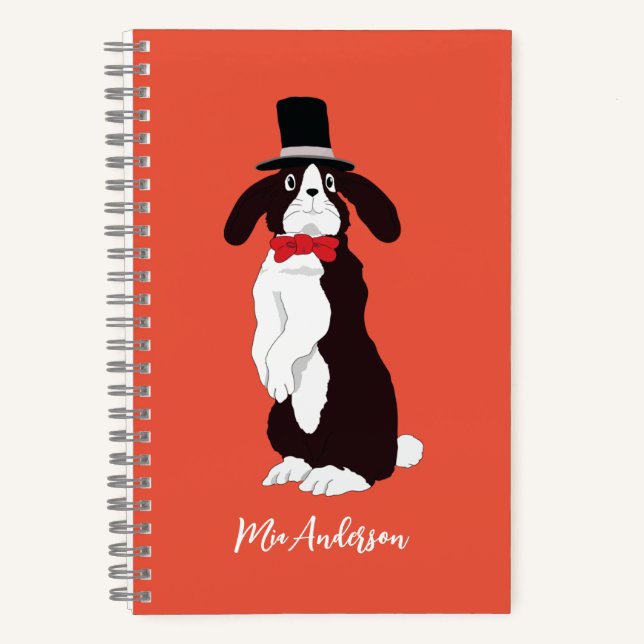 Carnet Bunny Tuxedo (Recto)