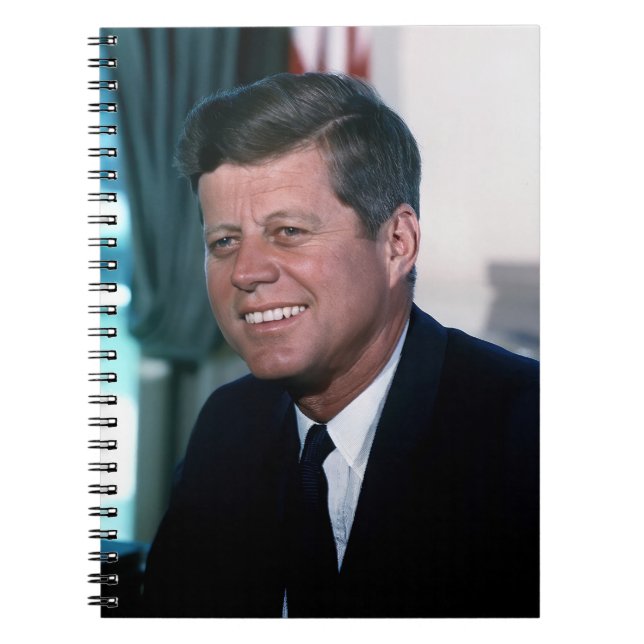 Carnet Bureau ovale Portrait Président John F. Kennedy (Devant)