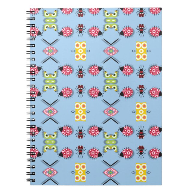 Carnet Bureaux et papillons (Devant)