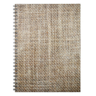 Carnet Burlap Hessian Arrière - plan Texture