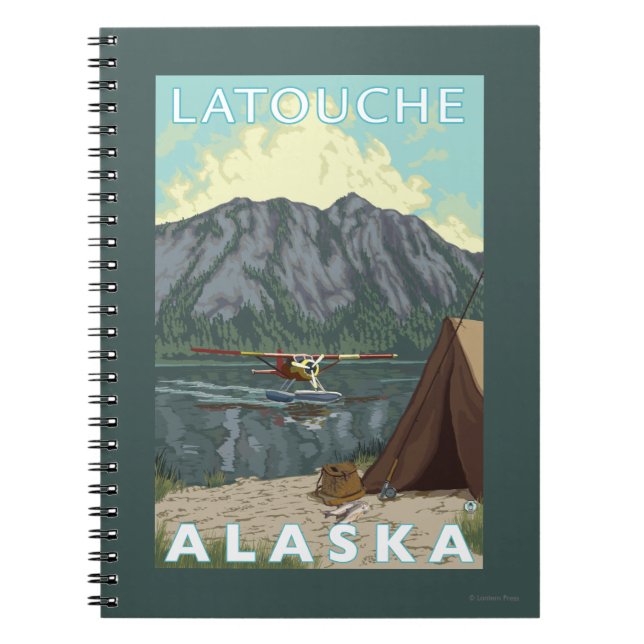 Carnet Bush Plane & Fishing - Latouche, Alaska (Devant)