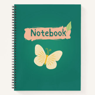 Carnet Butterfly Planner Notebook