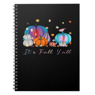 Carnet C’est l’automne Y’all Drôle magique Halloween Citr
