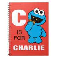 C est pour Cookie Monster | Ajouter Votre Nom