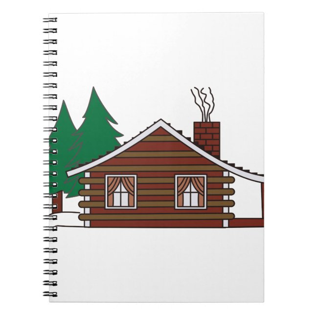 Carnet Cabine de rondin (Devant)