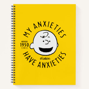 Carnet cacahuètes   Charlie Brown Nervous depuis 1950