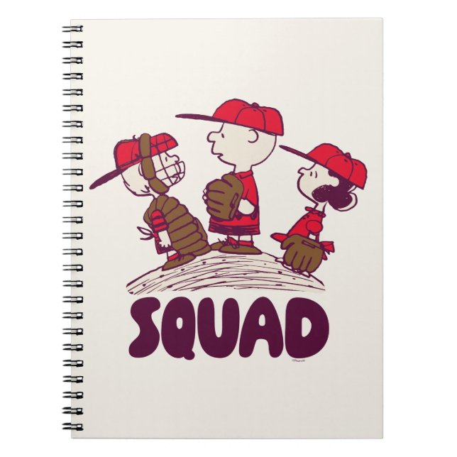 Carnet cacahuètes | Équipe de baseball (Devant)