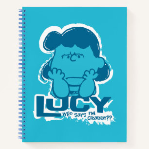 Carnet cacahuètes Lucy Who Says I'm Crabby? ?