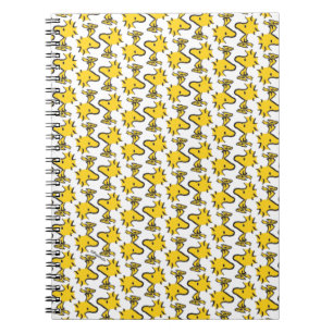 Carnet cacahuètes   Motif Woodstock