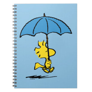 Carnet cacahuètes Parapluie bleu Woodstock
