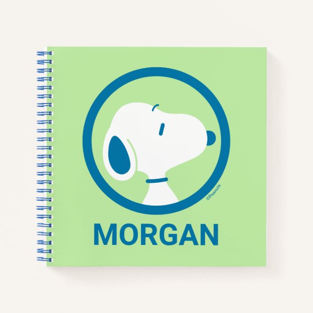 Carnet cacahuètes | Snoopy Blue Deco Dreams | Ajouter Vot (Devant)