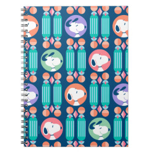 Carnet cacahuètes   Snoopy Dark Blue Deco Dreams Motif