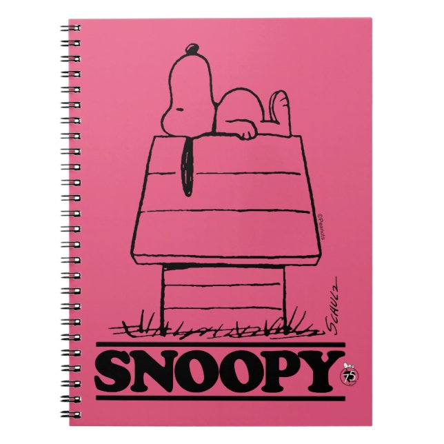 Carnet cacahuètes | Snoopy Le Secret À La Vie (Devant)