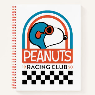 Carnet cacahuètes   Snoopy Racing Club