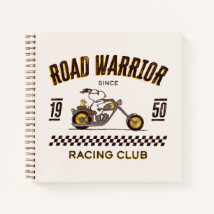 Carnet cacahuètes   Snoopy & Woodstock Road Warriors