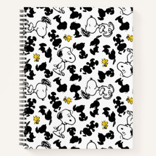 Carnet cacahuètes   Snoopy & Woodstock Shadow Motif