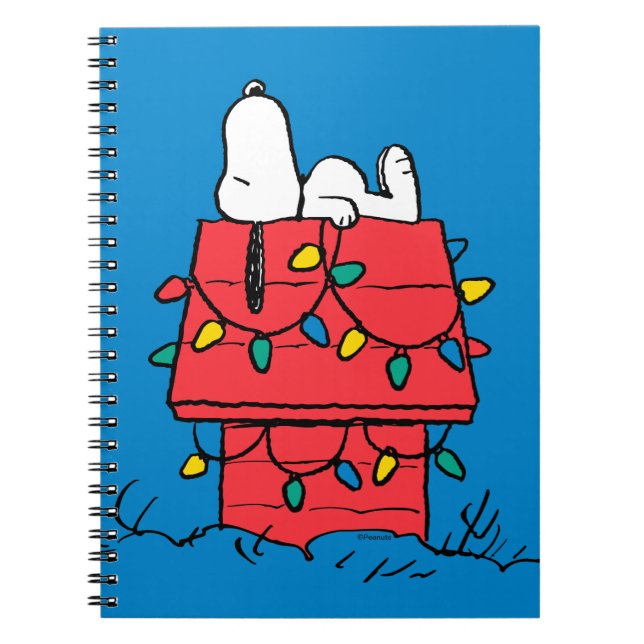 Carnet cacahuètes | Snoopy's Dog House With Lights (Devant)