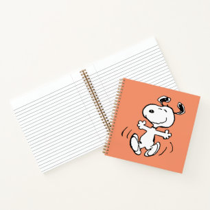 Carnet cacahuètes   Une Danse Heureuse Snoopy